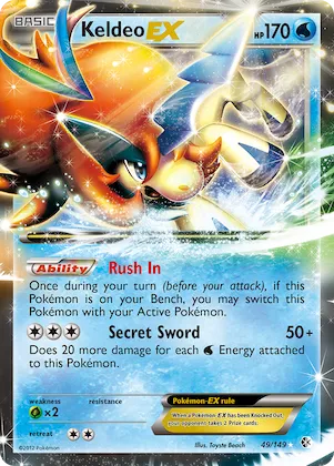 Keldeo-EX #49 – Boundaries Crossed