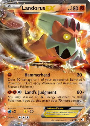 Landorus-EX #89 – Boundaries Crossed