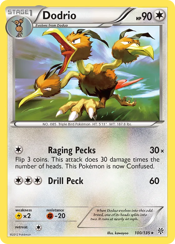 Dodrio #100 – Plasma Storm