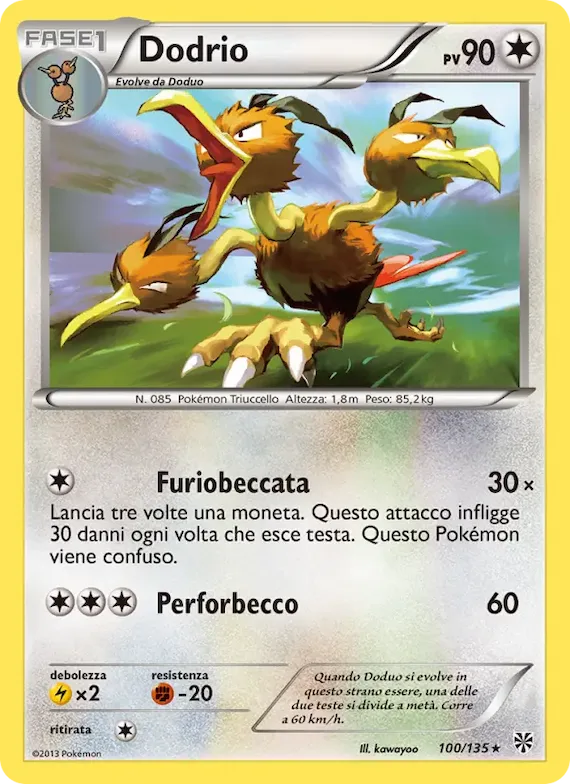 Dodrio 100 – Uragano Plasma