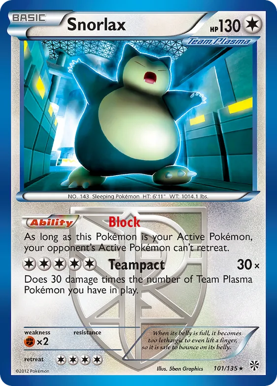 Snorlax #101 – Plasma Storm