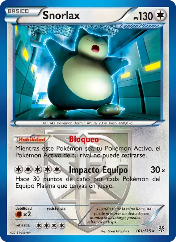 Snorlax 101 – Tormenta Plasma