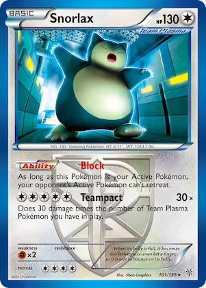 Snorlax #101 – Plasma Storm