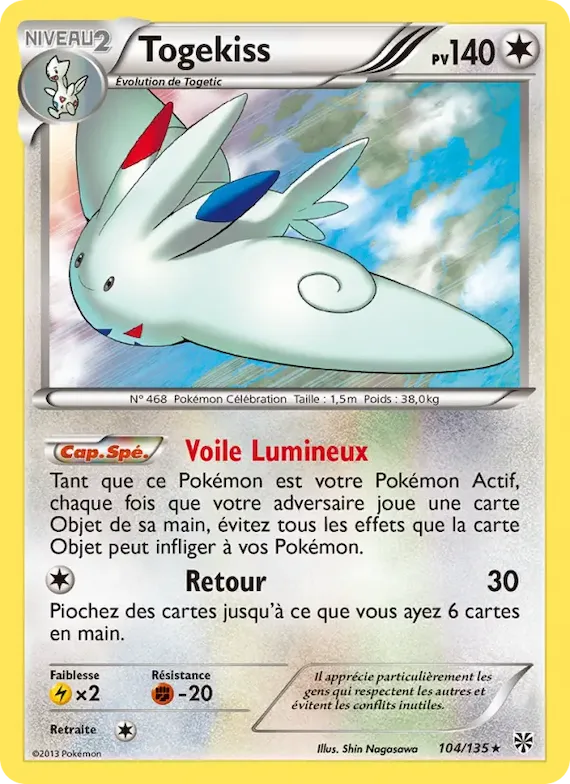 Togekiss 104 – Tempète Plasma