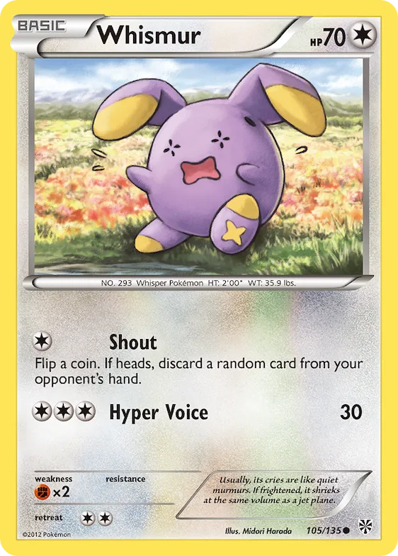 Whismur 105 – Tempestade de Plasma