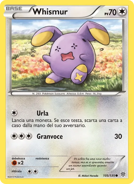 Whismur 105 – Uragano Plasma