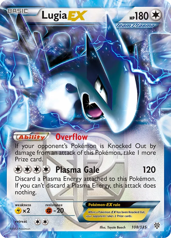 Lugia-EX #108 – Plasma Storm