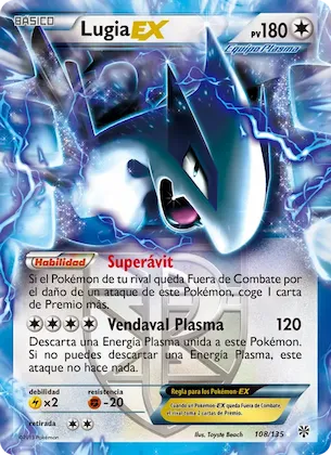 Lugia-EX 108 – Tormenta Plasma