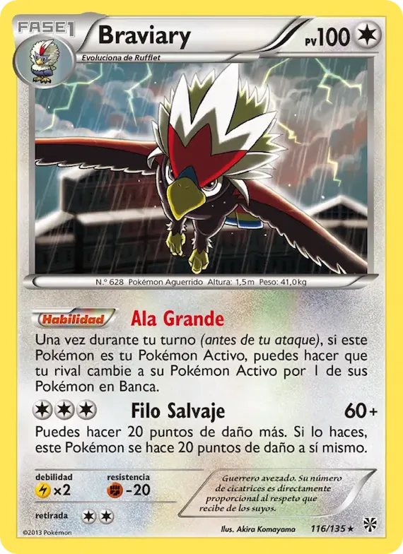 Braviary 116 – Tormenta Plasma