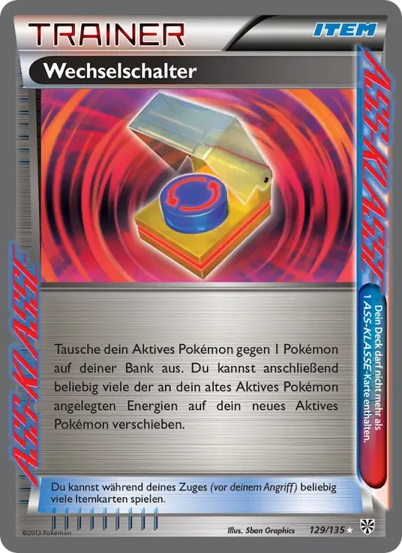 Wechselschalter 129 – Plasma-Sturm