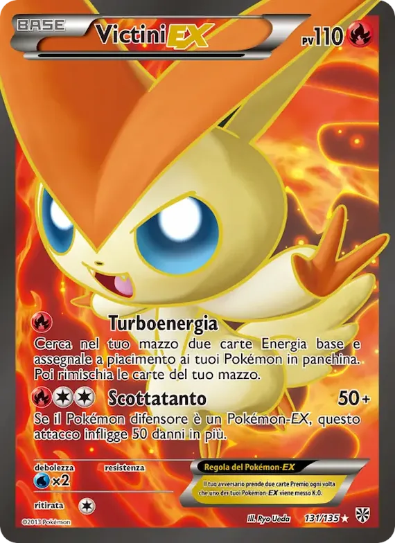 Victini-EX 131 – Uragano Plasma