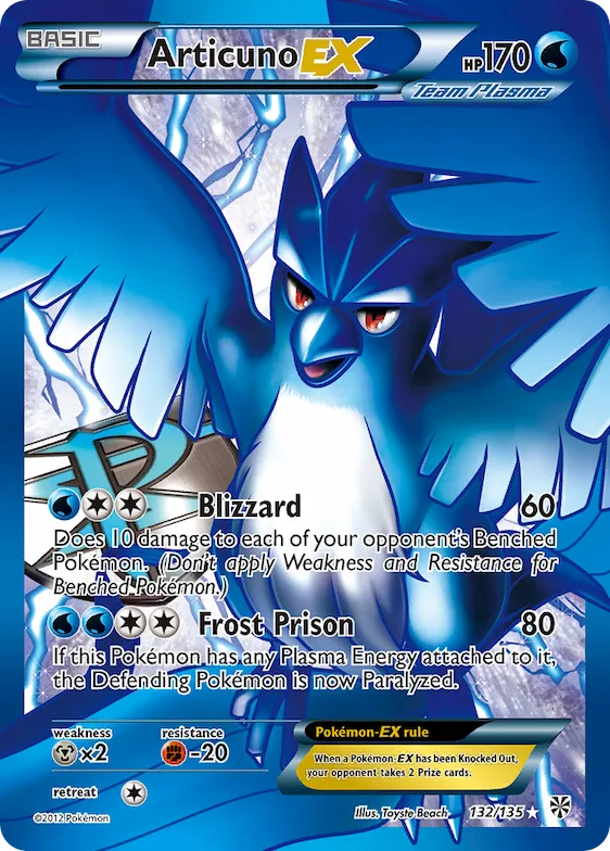 Articuno-EX #132 – Plasma Storm