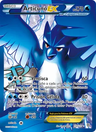 Articuno-EX 132 – Tormenta Plasma