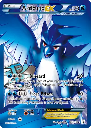 Articuno-EX #132 – Plasma Storm