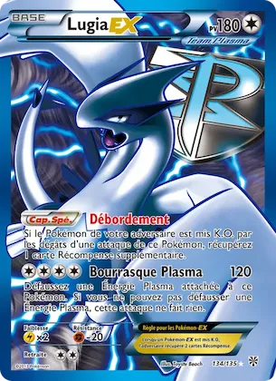 Lugia-EX n° 134 – Tempète Plasma
