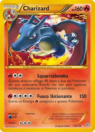 Charizard 136 – Uragano Plasma