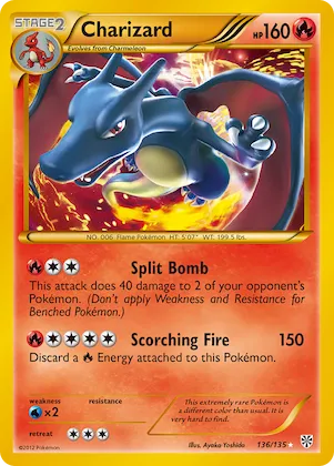 Charizard #136 – Plasma Storm