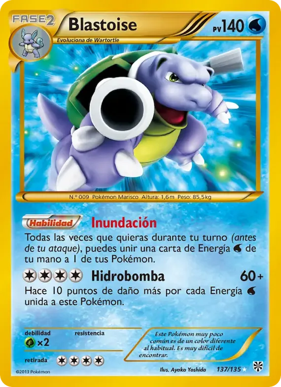 Blastoise 137 – Tormenta Plasma