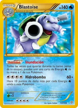 Blastoise 137 – Tormenta Plasma