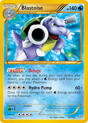 Blastoise #137 – Plasma Storm