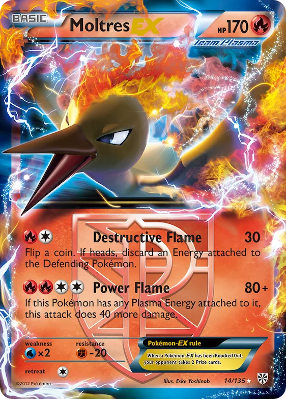 Moltres-EX #14 – Plasma Storm