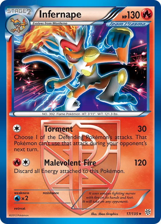 Infernape #17 – Plasma Storm