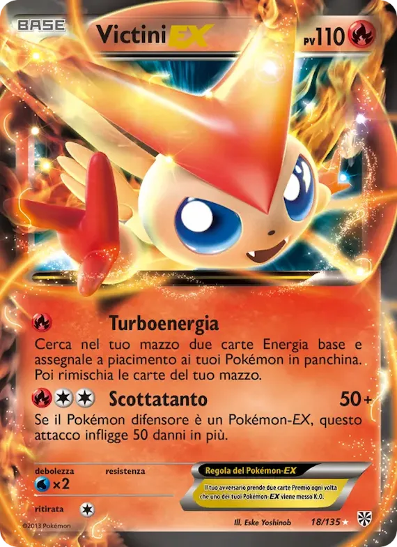 Victini-EX 18 – Uragano Plasma