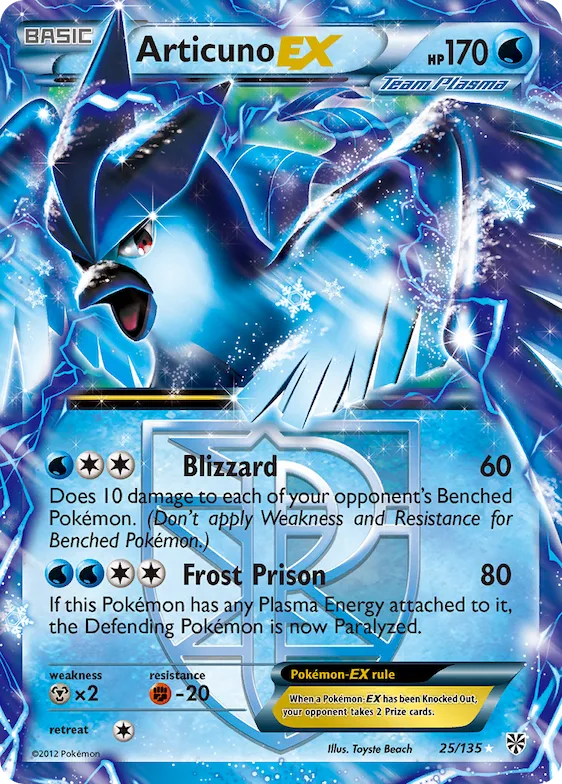 Articuno-EX #25 – Plasma Storm