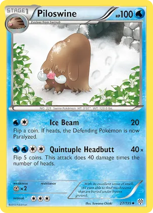 Piloswine #27 – Plasma Storm