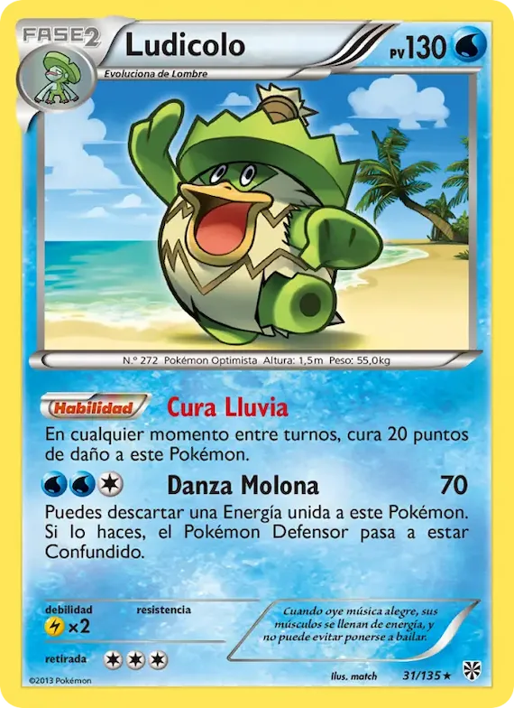 Ludicolo 31 – Tormenta Plasma