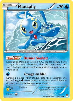 Manaphy n° 34 – Tempète Plasma