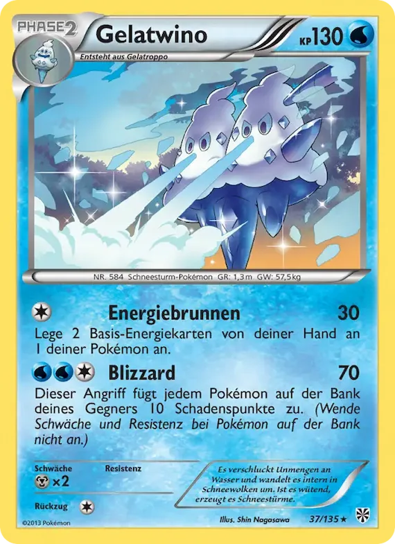 Gelatwino 37 – Plasma-Sturm