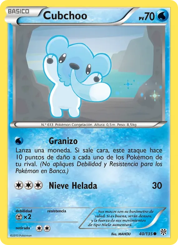 Cubchoo 40 – Tormenta Plasma