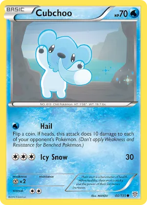 Cubchoo #40 – Plasma Storm