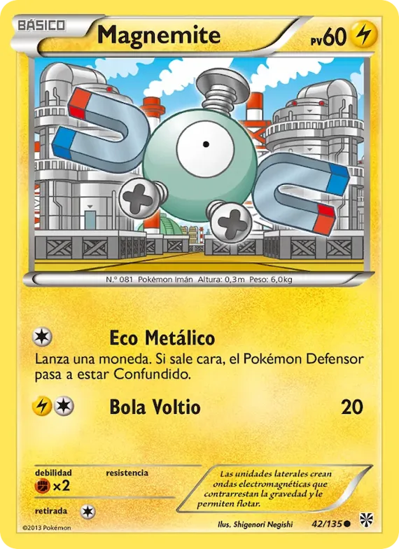 Magnemite 42 – Tormenta Plasma