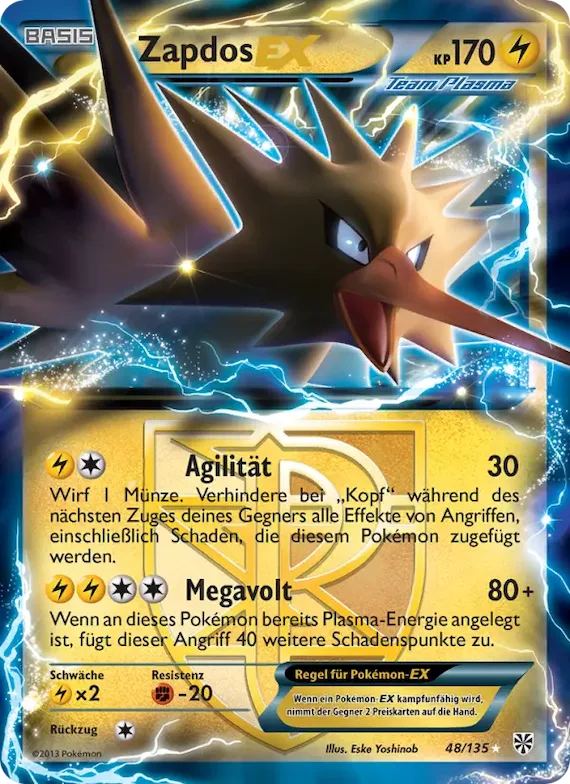 Zapdos-EX 48 – Plasma-Sturm