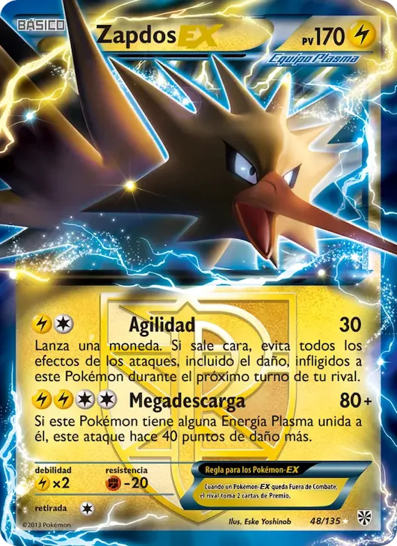 Zapdos-EX 48 – Tormenta Plasma