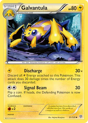 Galvantula #51 – Plasma Storm