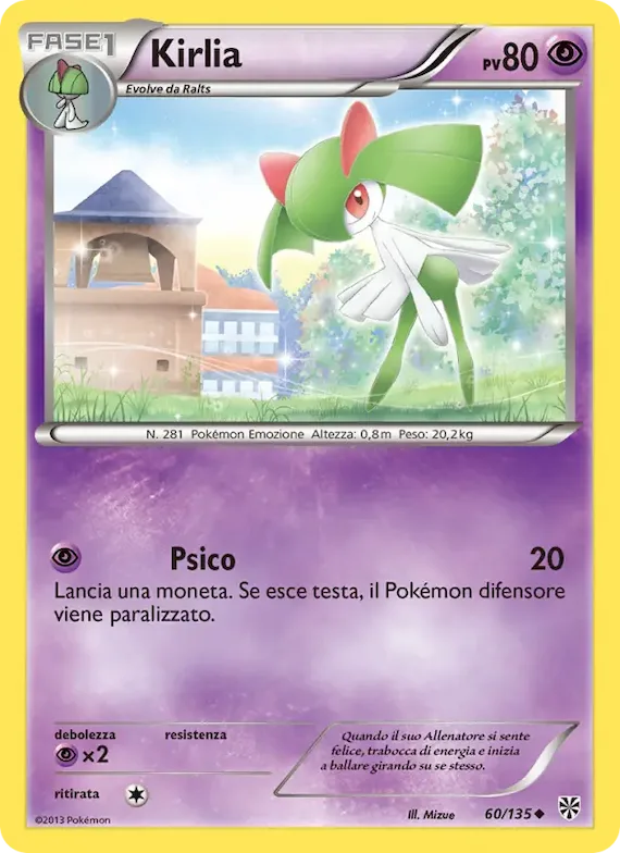 Kirlia 60 – Uragano Plasma