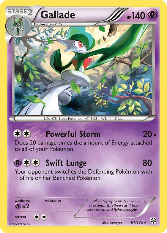 Gallade #61 – Plasma Storm