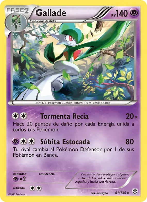 Gallade 61 – Tormenta Plasma