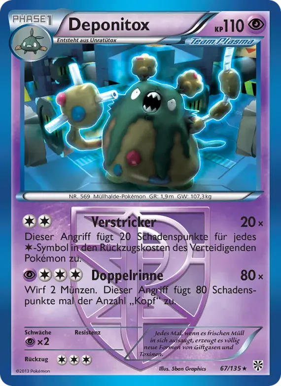 Deponitox 67 – Plasma-Sturm
