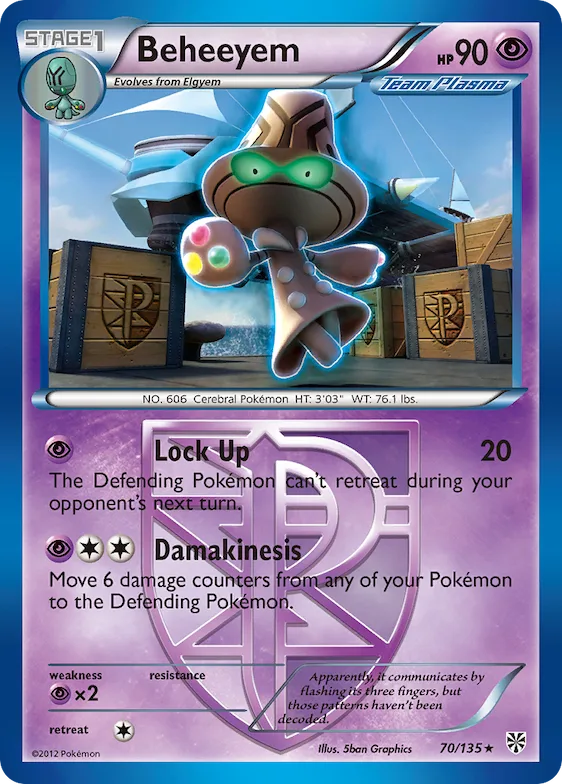 Beheeyem #70 – Plasma Storm