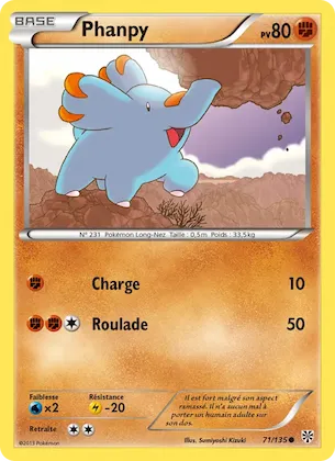 Phanpy n° 71 – Tempète Plasma