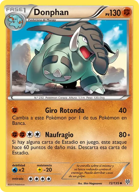 Donphan 72 – Tormenta Plasma