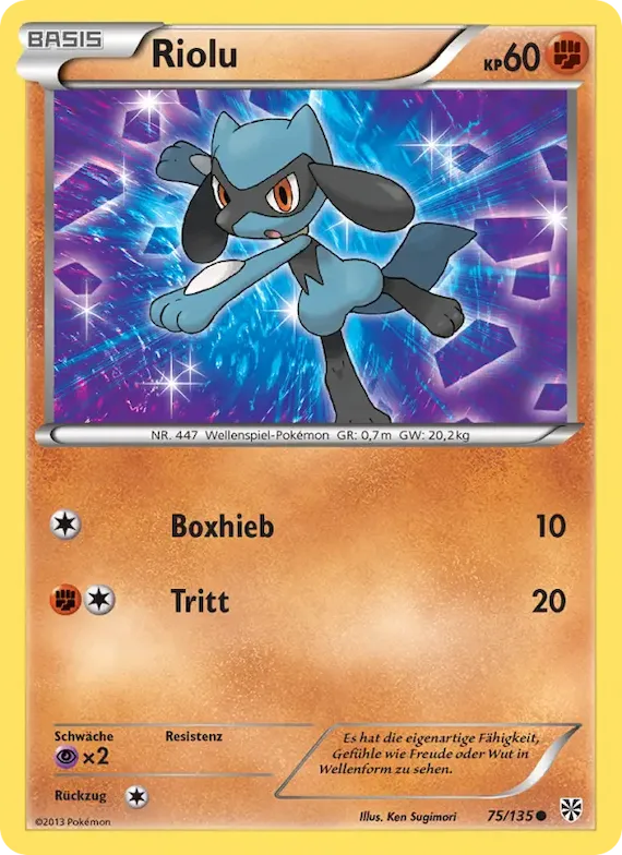 Riolu 75 – Plasma-Sturm
