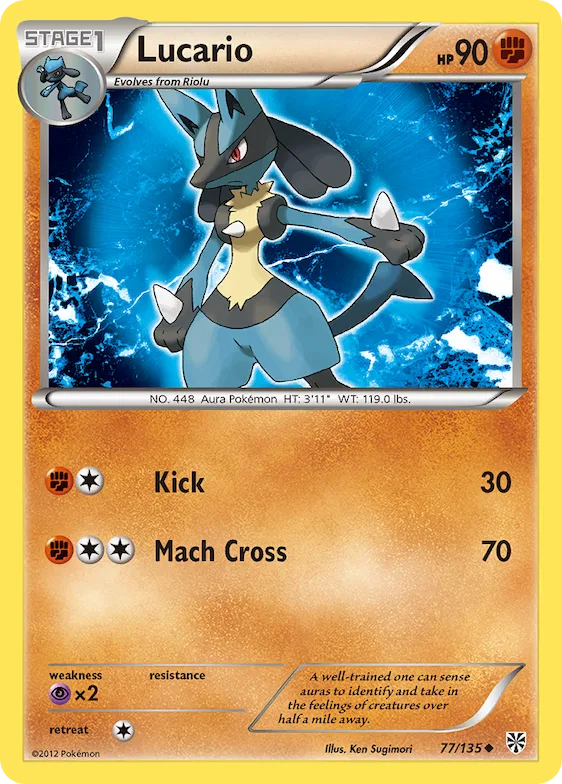 Lucario #77 – Plasma Storm