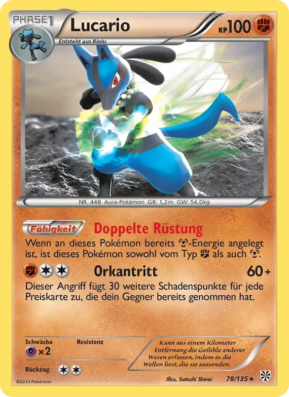 Lucario 78 – Plasma-Sturm
