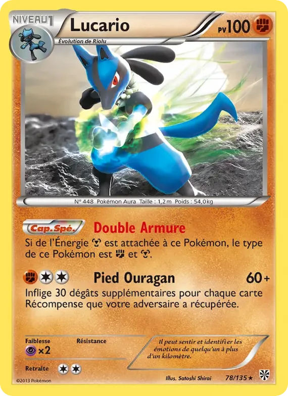 Lucario 78 – Tempète Plasma