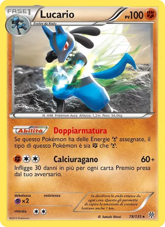 Lucario 78 – Uragano Plasma